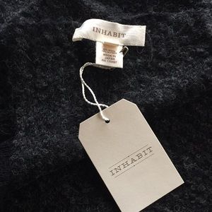 Inhabit Charcoal Melange Wool/ Alpaca Scarf